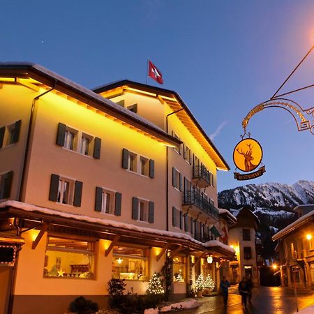 Hotel Du Cerf Le Sépey Exterior foto